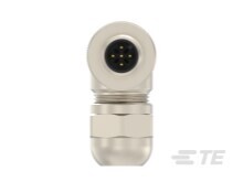 M12 5 PİN ERKEK 90 DERECE A-KOD METAL KONNEKTÖR TE Connectivity