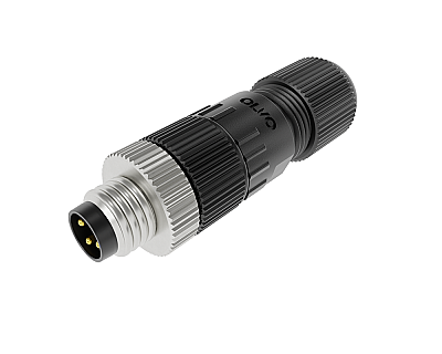 M8 4 PİN ERKEK DÜZ KONNEKTÖR OLVO - 1