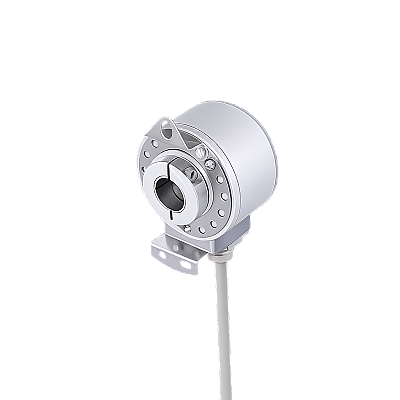 OLV-K50 incremental encoder, optik pozisyon enkoderi Hollow shaft: 14 mm Optik enkoder Line driver çıkış Besleme: 5VDC Çözünürlük: 50–23040 PPR Enkoder - 1